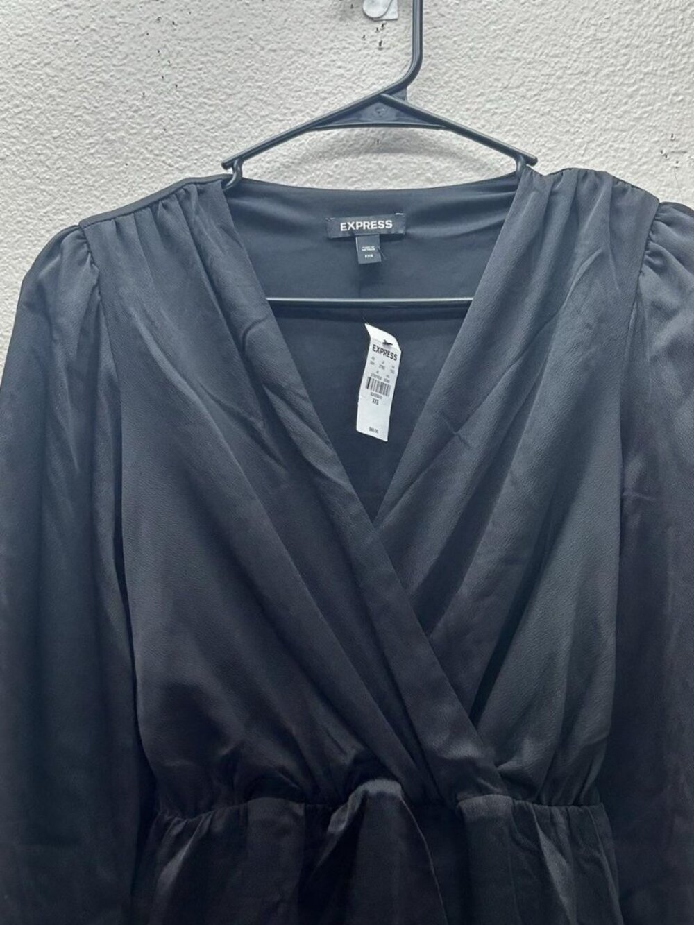 Mini Dress Long Sleeve Faux